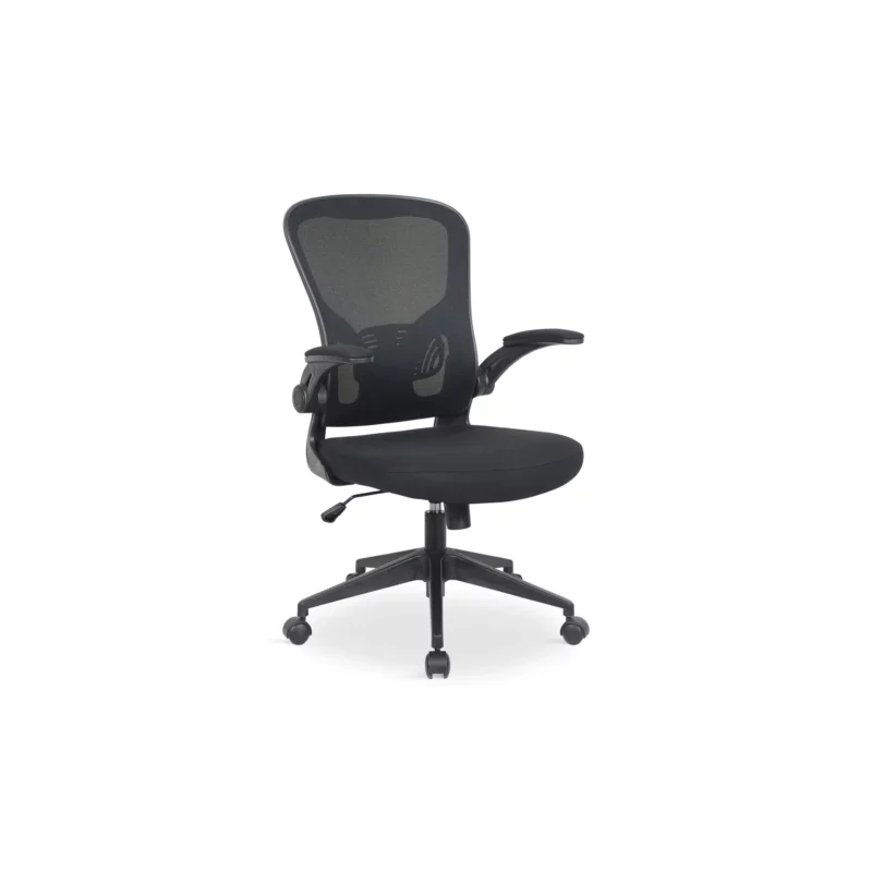 OFFICE CHAIR BLACK MESH+FB