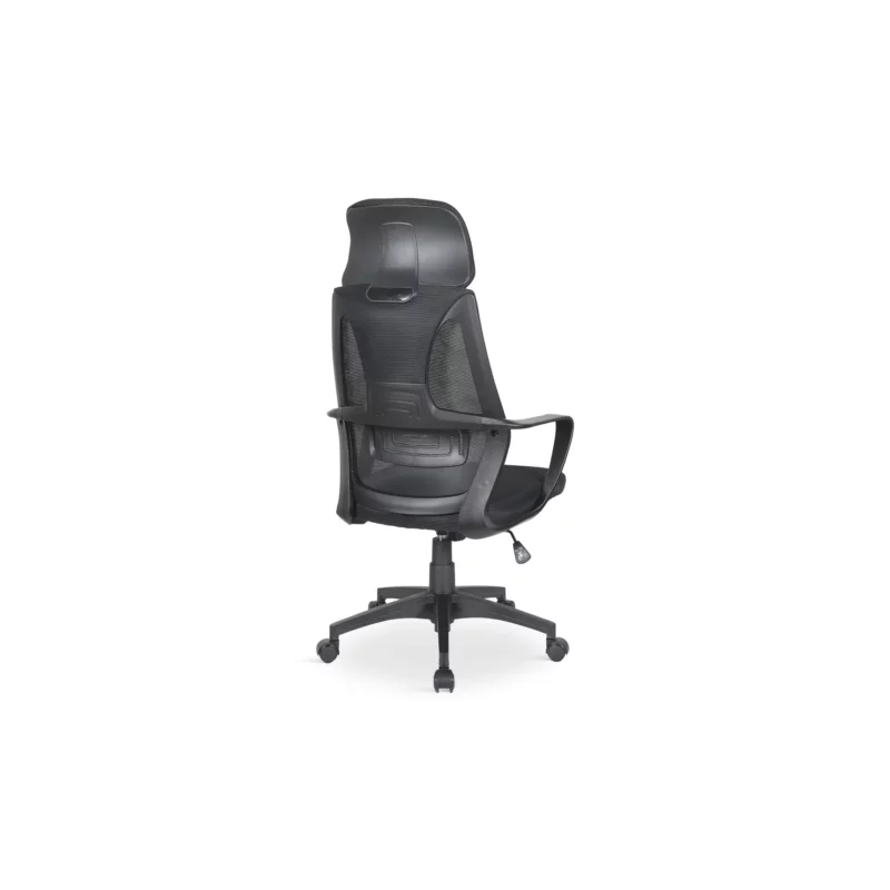 OFFICE CHAIR BLACK MESH+FB