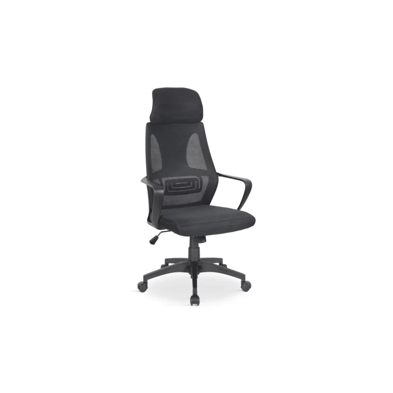 OFFICE CHAIR BLACK MESH+FB