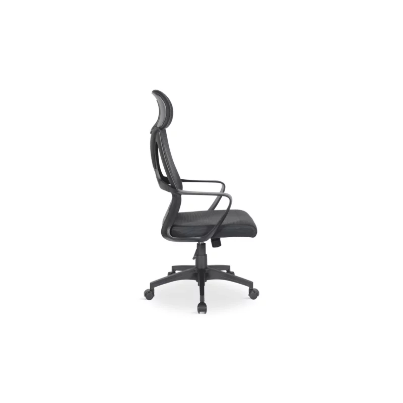 OFFICE CHAIR BLACK MESH+FB