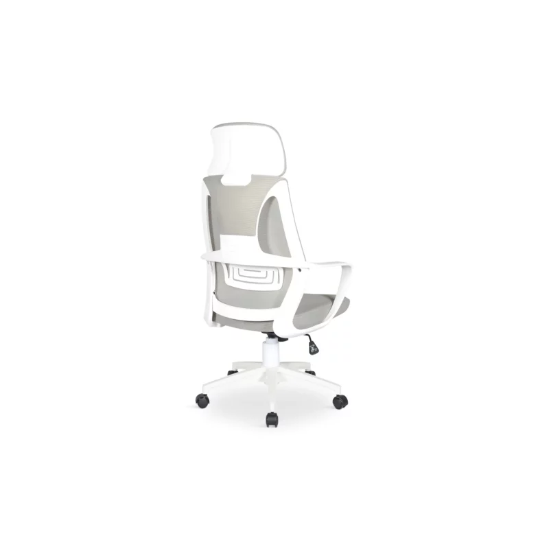 OFFICE CHAIR WHITE-GREY MESH