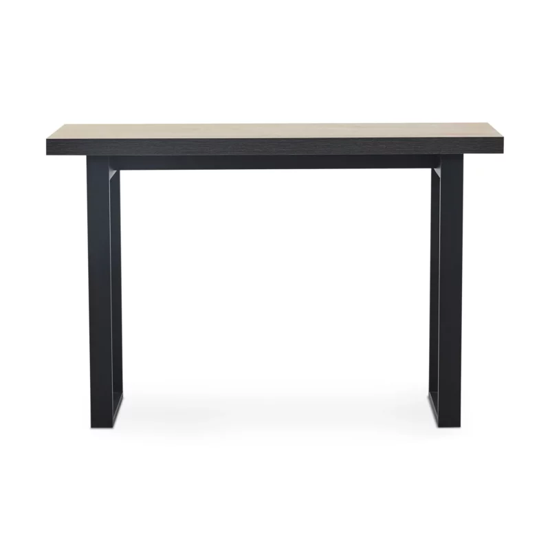 CONSOLE NATURAL OAK 7055+BLK