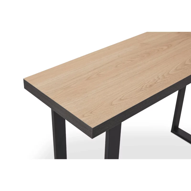 CONSOLE NATURAL OAK 7055+BLK