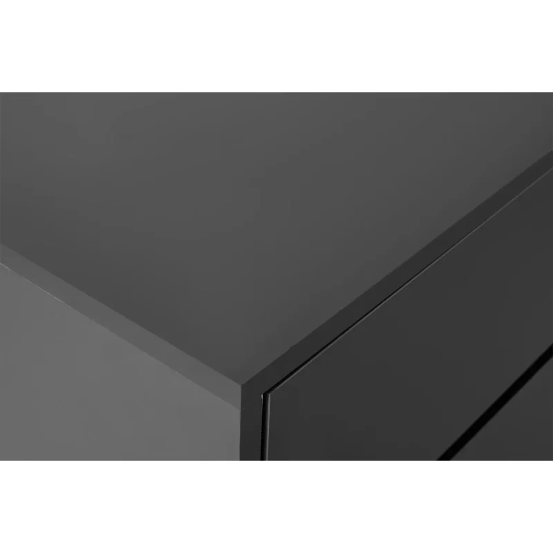 NS2113-CHEST-1 CHEST MATT GREY+BLACK MTL LEGS