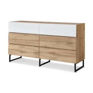 DRESSER WOTAN OAK+AMC WHITE