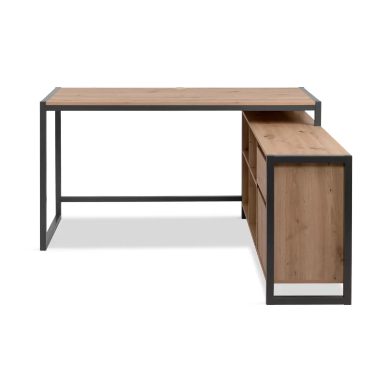 DENVER37A DESK ARTI.OAK+ANTHR