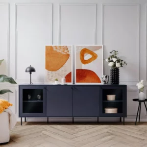 CARACAS Navy Blue TV Stand