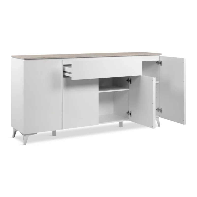 BERTRIX51A SIDEBRD SANDST+WHT