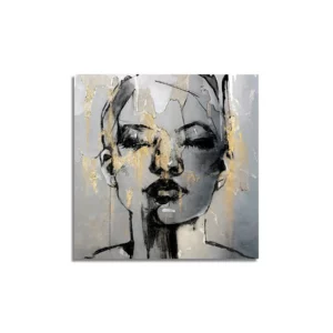 25222-1 GOLDEN GIRL FACE CHARACTER