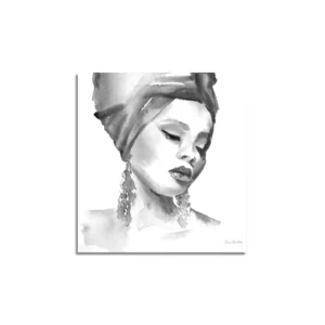 BLACK AND WHITE WATERCOLOUR