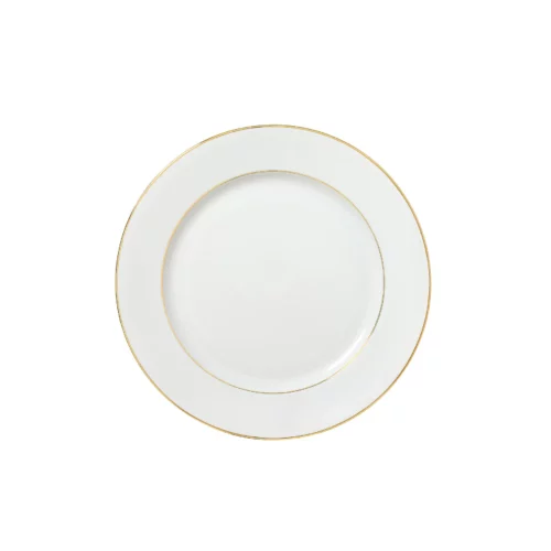 XM GOLD RIM ROUND PLATTER 31CM