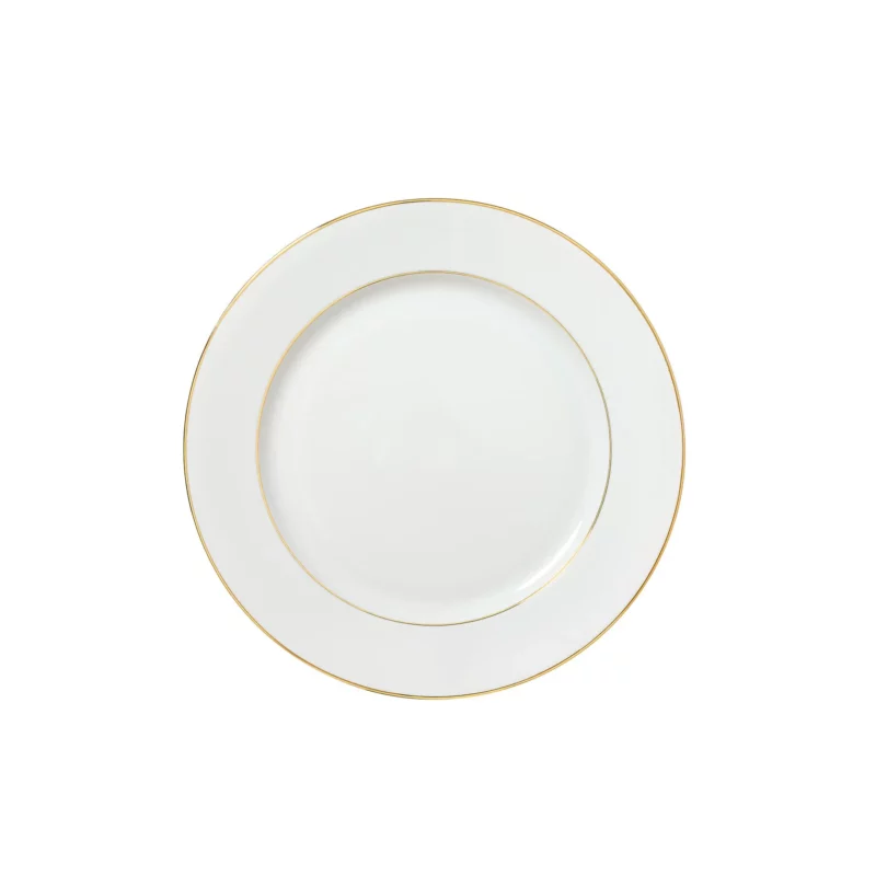 XM GOLD RIM ROUND PLATTER 31CM