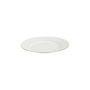XM GOLD RIM DINNER PLATE 27CM
