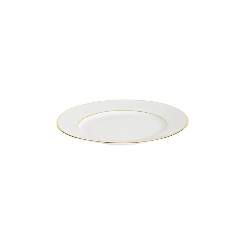 XM GOLD RIM DINNER PLATE 27CM