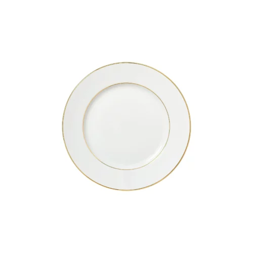 XM GOLD RIM DINNER PLATE 27CM