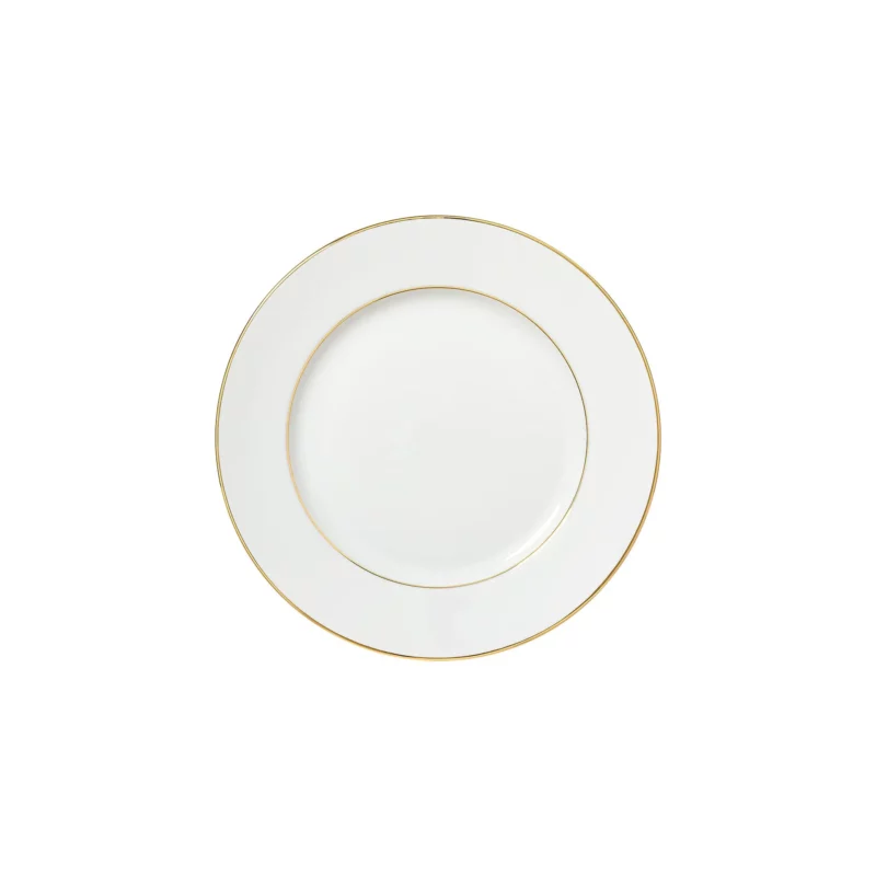XM GOLD RIM DINNER PLATE 27CM