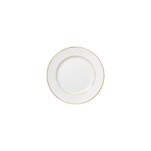 XM GOLD RIM DESSERT PLATE 20CM