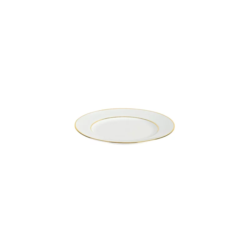 XM GOLD RIM DESSERT PLATE 20CM