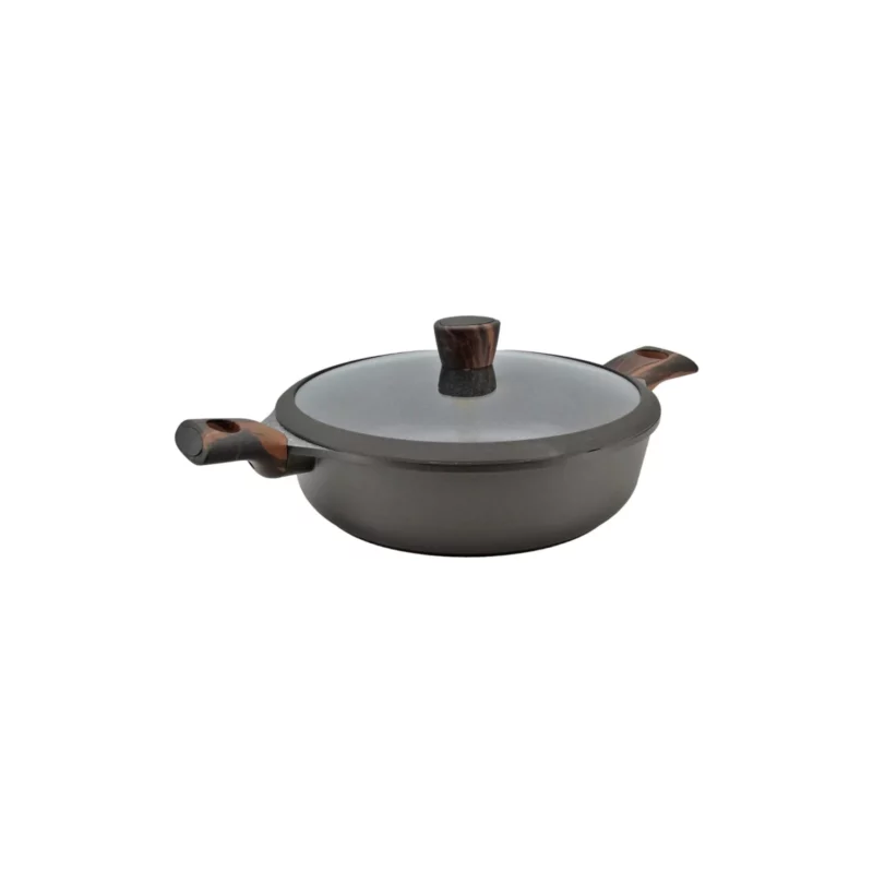 ANK ELEGANT STONE LOW-POT 28CM