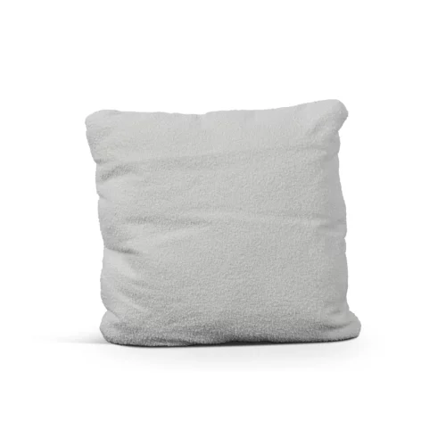 PILLOW 45X45 WHITE TEDDY FB