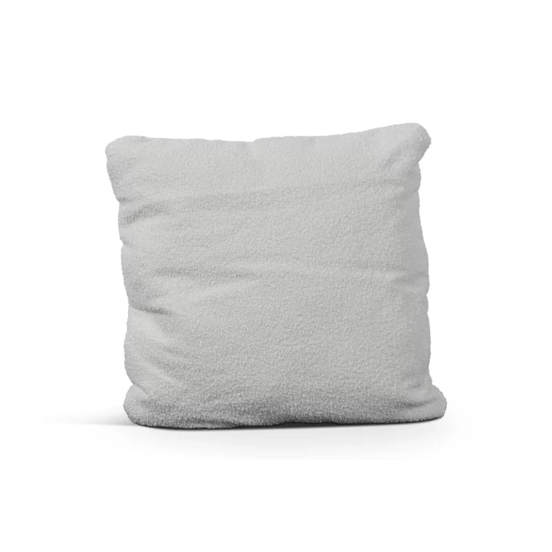 PILLOW 45X45 WHITE TEDDY FB