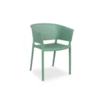PP-872-GREEN-G-09-1 Anemone Plastic Chair
