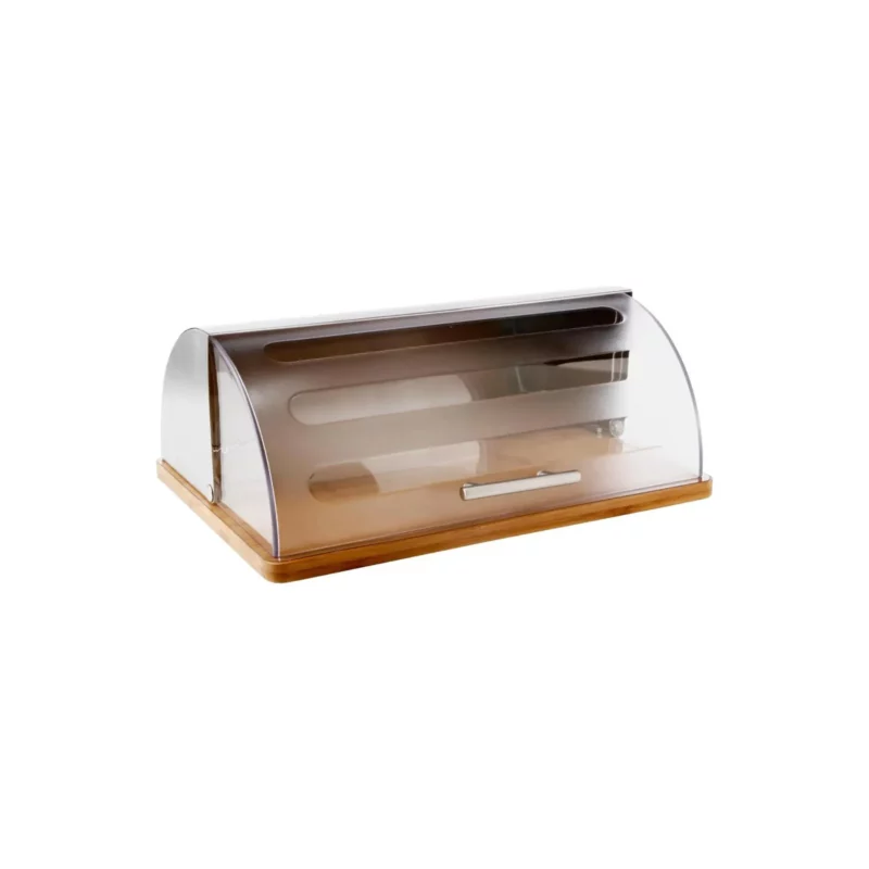 103601 BREAD BOX INOX+BAMBOU