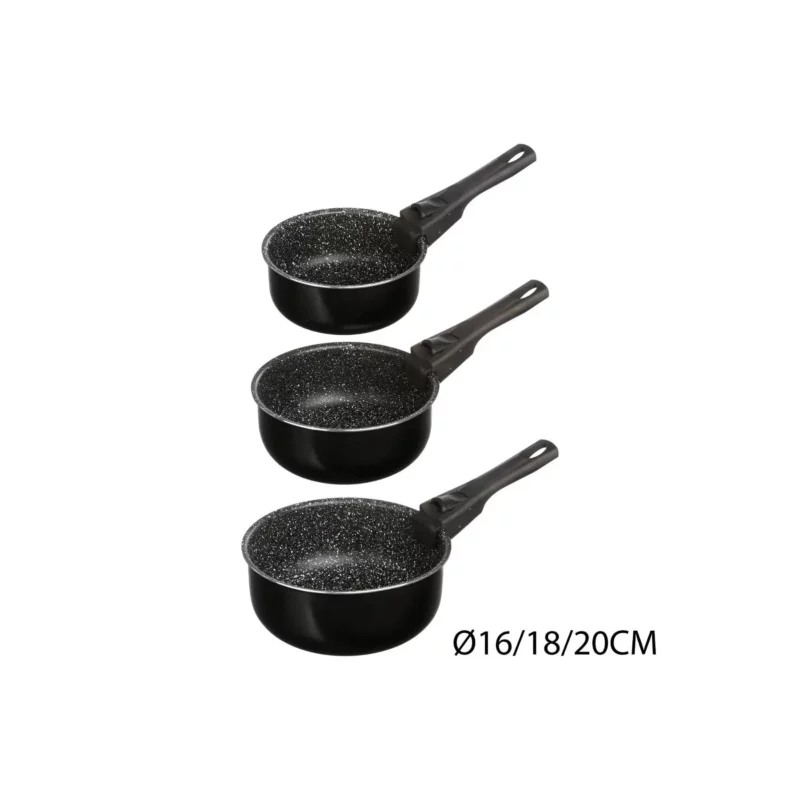 135112 3SAUCEPAN 16/18/20CM PRESSED
