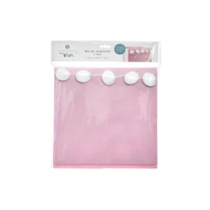 158710A-2 STORAGE BOX PINK WITH POM POM