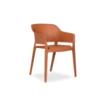 1798-ORANGE-9168-3 Espressy Plastic Chair