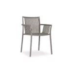 1808-TAUPE-66015-1 BARKO Plastic Chair