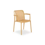 1819-YELLOW-8478-2 SAMONA Outdoor Armchair