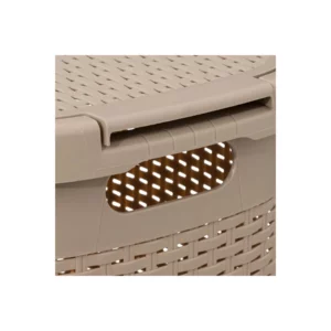 LINEN 60L BASKET RATTAN