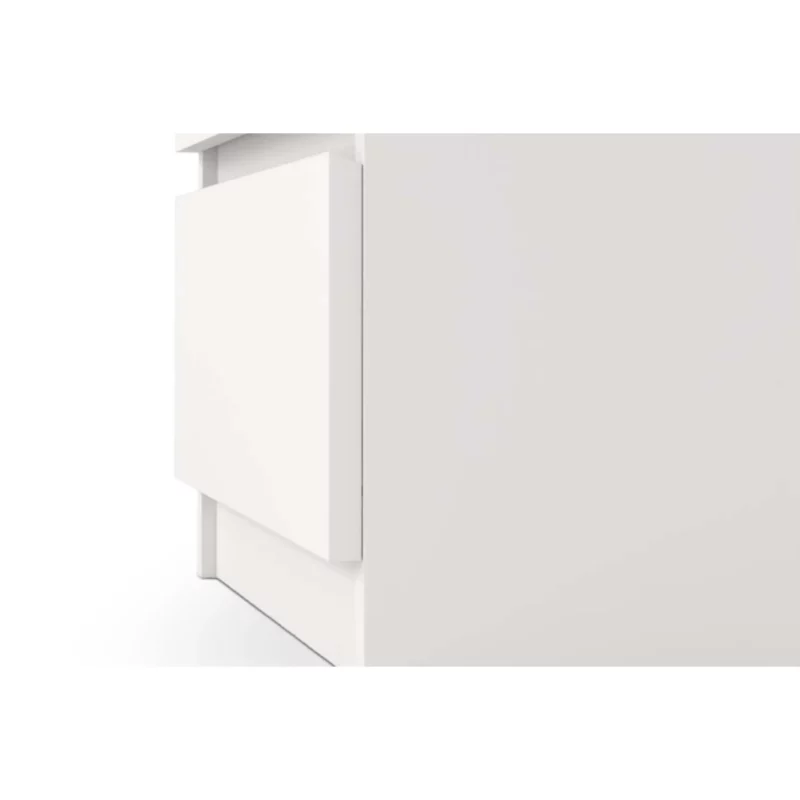 7623049-3 NAIA NIGHTSTAND 2DRW WHITE