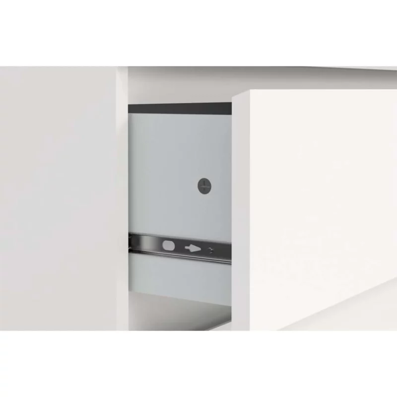 NAIA CHEST 3DRW WHITE