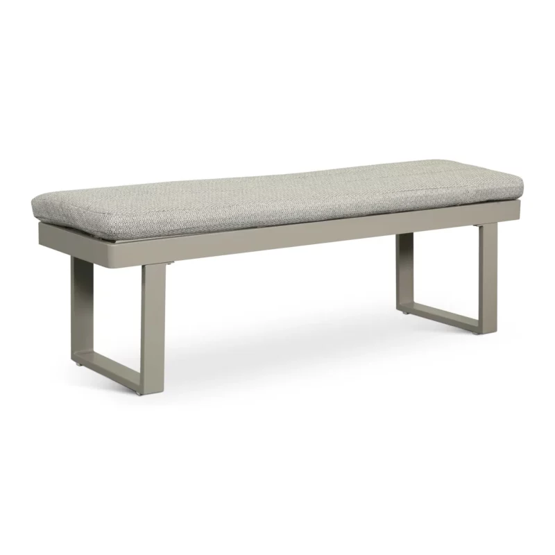 ZAFARIA Outdoor Aluminium Lounge Set with Wood Top Table