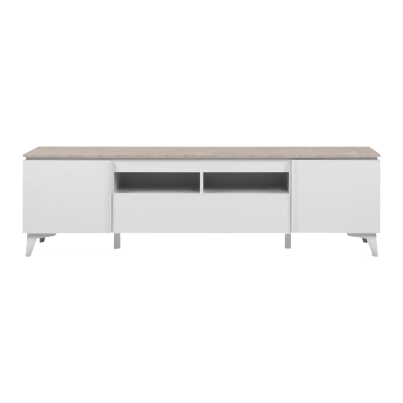 BETRIX White TV Stand