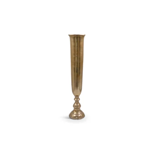FLORES VASE ALUMINIUM GOLD
