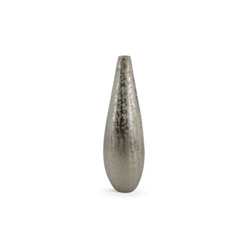 DROP VASE ALUMINIUM SILVER