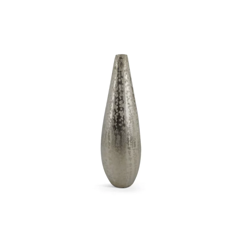 DROP VASE ALUMINIUM SILVER