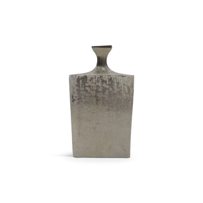 FLASCHE VASE ALUMINIUM SILVER