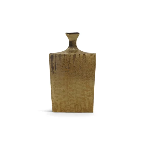 FLASCHE VASE ALUMINIUM GOLD