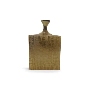 FLASCHE VASE ALUMINIUM GOLD