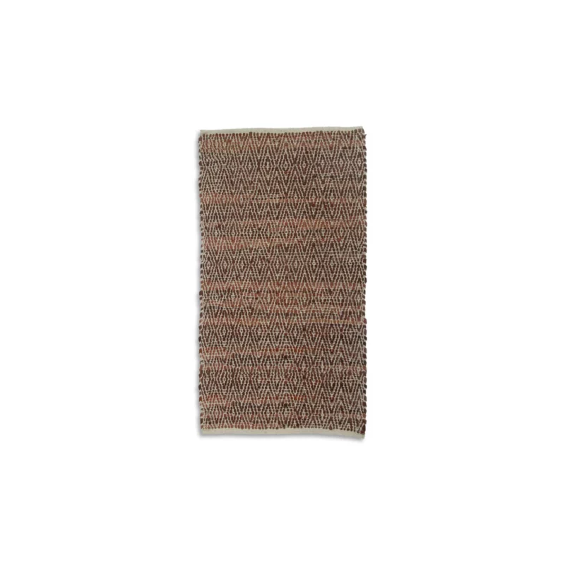 ROMBO CARPET LEATHER BRN BEIGE