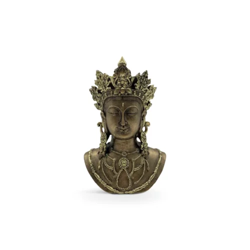 GODDESS DECO FIGURE POLYR GOLD