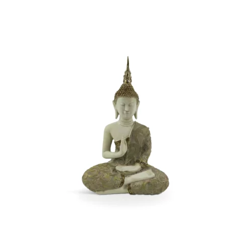 FADHI DECO BUDDHA BEIGE GOLD