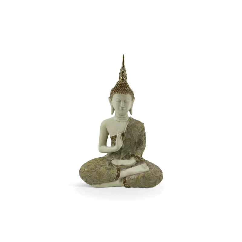 FADHI DECO BUDDHA BEIGE GOLD