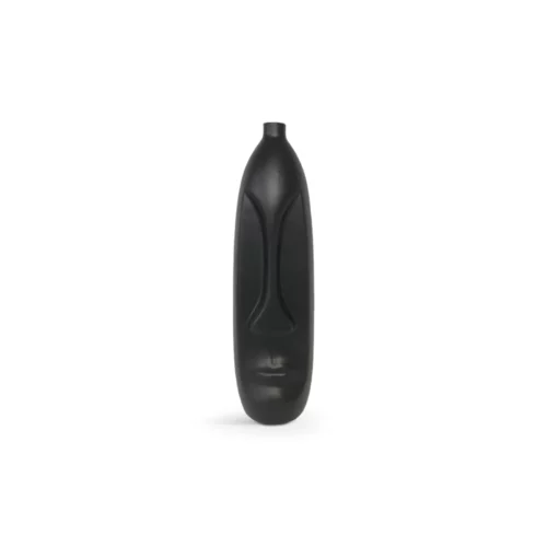 BARIK BLACK VASE POLYR BLACK