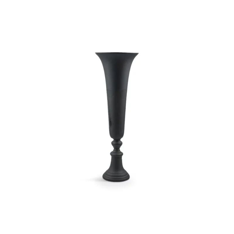 FLORES VASE ALUMINIUM BLACK