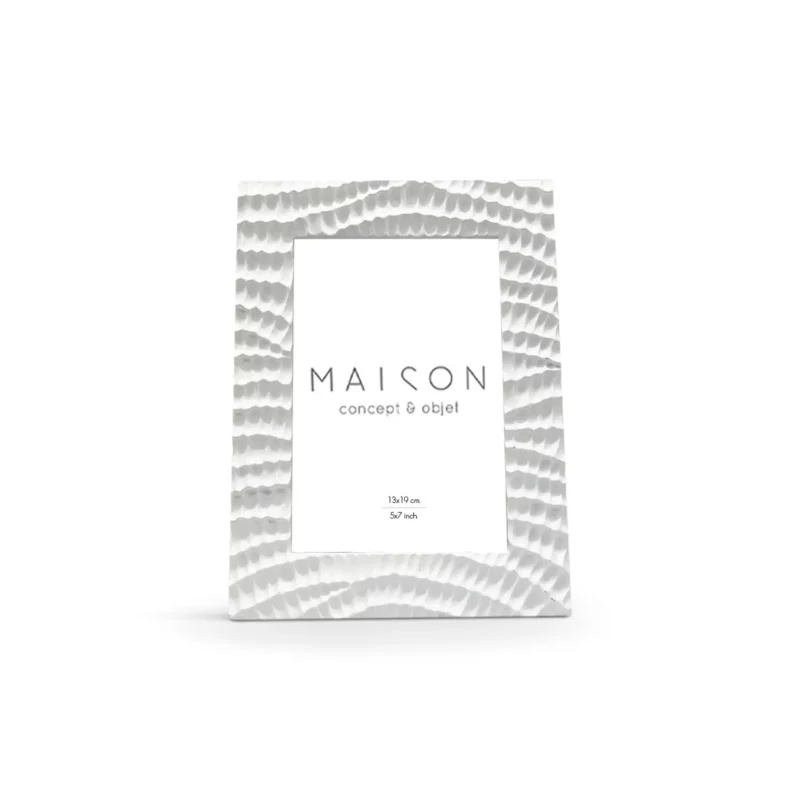 028374 FOSSILE BLANC FRAME GLASS WHT